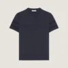 T-Shirt in Cotton Knit with Givenchy Paris Jacquard T-Shirt in Cotton Knit with Givenchy Paris Jacquard