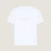 T-Shirt in Cotton Knit with Givenchy Paris Jacquard T-Shirt in Cotton Knit with Givenchy Paris Jacquard