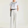 T-Shirt in Cotton with Deconstructed Crystals Print T-Shirt in Cotton with Deconstructed Crystals Print