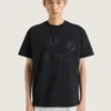 T-Shirt in Cotton with Givenchy Paris Embroidery T-Shirt in Cotton with Givenchy Paris Embroidery