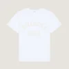 T-Shirt in Cotton with Givenchy Paris Embroidery T-Shirt in Cotton with Givenchy Paris Embroidery