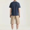 T-Shirt in Cotton with Givenchy Paris Embroidery T-Shirt in Cotton with Givenchy Paris Embroidery