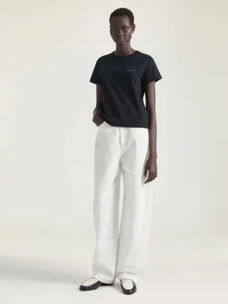 T-Shirt in Cotton with Givenchy Patch