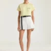 T-Shirt in Cotton with Givenchy Stamp Print T-Shirt in Cotton with Givenchy Stamp Print