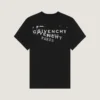 T-Shirt in Cotton with Givenchy Stamp Print T-Shirt in Cotton with Givenchy Stamp Print