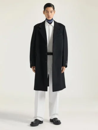 Tailored Coat in Wool Cashmere