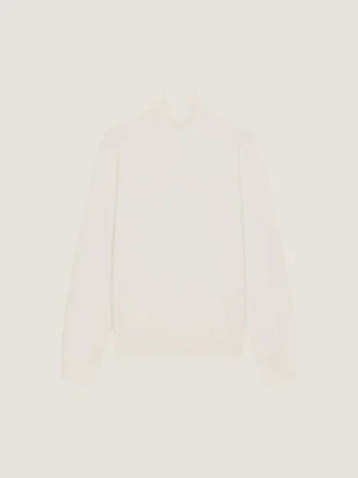 Turtleneck Sweater in Cashmere Knit