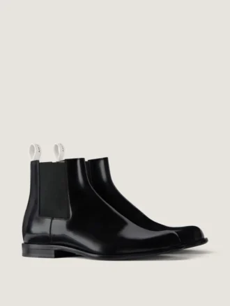 Tux Chelsea Boots in Brushed Leather