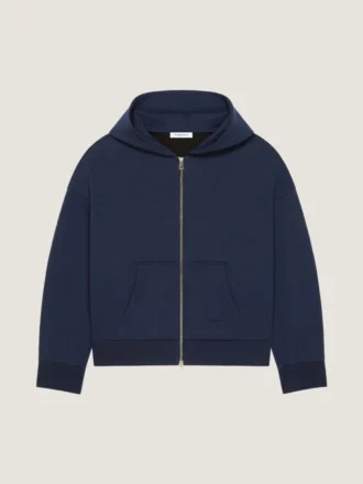 Zipped Hoodie in Scuba